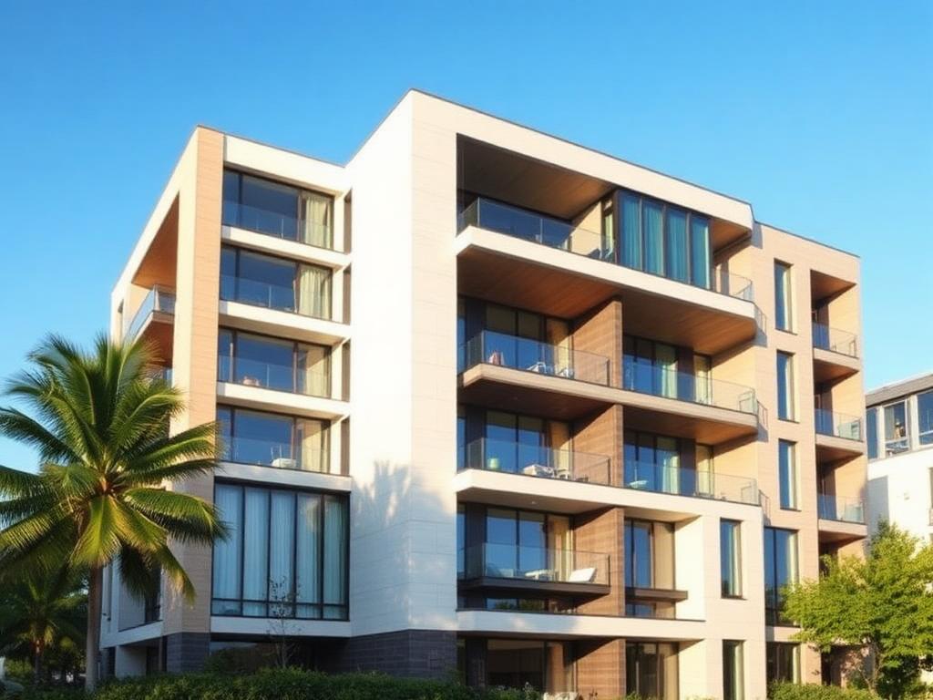Modern building project